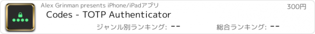 おすすめアプリ Codes - TOTP Authenticator