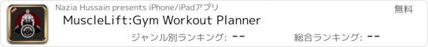 おすすめアプリ MuscleLift:Gym Workout Planner