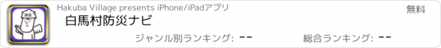 おすすめアプリ 白馬村防災ナビ