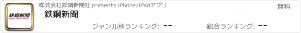 おすすめアプリ 鉄鋼新聞