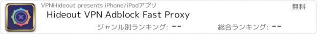 おすすめアプリ Hideout VPN Adblock Fast Proxy