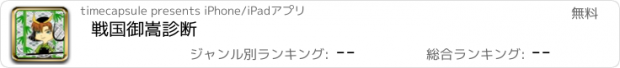 おすすめアプリ 戦国御嵩診断