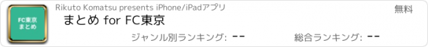 おすすめアプリ まとめ for FC東京