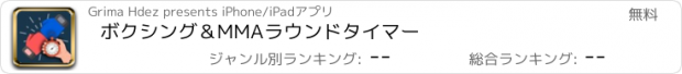 おすすめアプリ ボクシング＆MMAラウンドタイマー