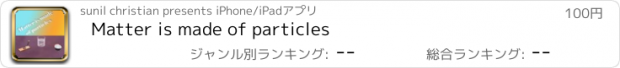 おすすめアプリ Matter is made of particles