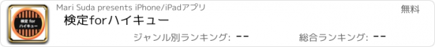 おすすめアプリ 検定forハイキュー