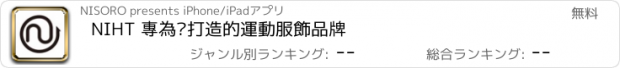 おすすめアプリ NIHT 專為妳打造的運動服飾品牌