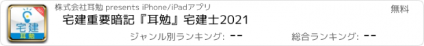 おすすめアプリ 宅建重要暗記『耳勉』宅建士2021