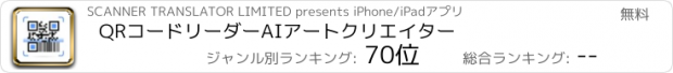 おすすめアプリ QRコードリーダーAIアートクリエイター
