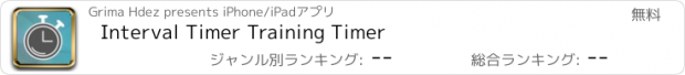 おすすめアプリ Interval Timer Training Timer