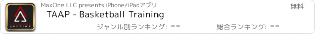 おすすめアプリ TAAP - Basketball Training