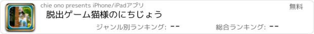 おすすめアプリ 脱出ゲーム　猫様のにちじょう