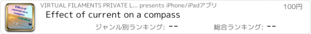 おすすめアプリ Effect of current on a compass