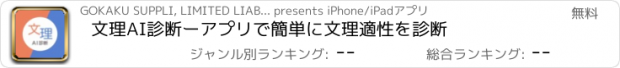 おすすめアプリ 文理AI診断ーアプリで簡単に文理適性を診断