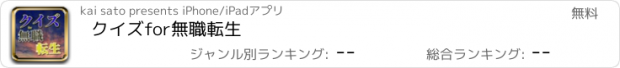 おすすめアプリ クイズfor無職転生