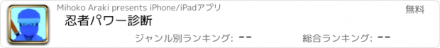 おすすめアプリ 忍者パワー診断