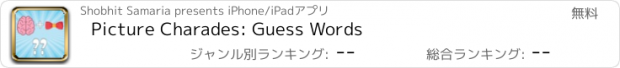 おすすめアプリ Picture Charades: Guess Words