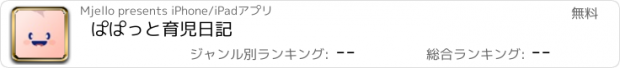 おすすめアプリ ぱぱっと育児日記