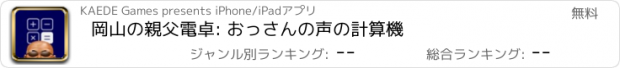 おすすめアプリ 岡山の親父電卓: おっさんの声の計算機
