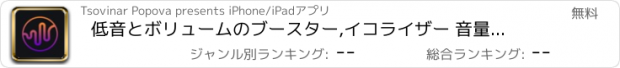 おすすめアプリ 低音とボリュームのブースター,イコライザー 音量調整 アプリ