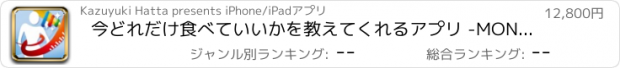 おすすめアプリ 今どれだけ食べていいかを教えてくれるアプリ -MONICA-