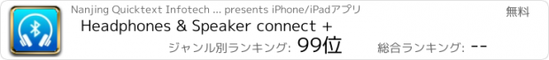 おすすめアプリ Headphones & Speaker connect +