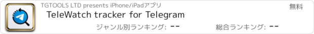 おすすめアプリ TeleWatch tracker for Telegram