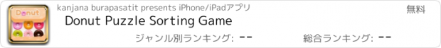 おすすめアプリ Donut Puzzle Sorting Game