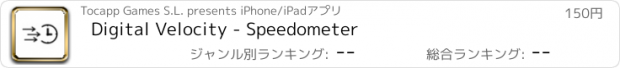 おすすめアプリ Digital Velocity - Speedometer
