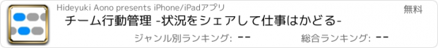 おすすめアプリ チーム行動管理 -状況をシェアして仕事はかどる-