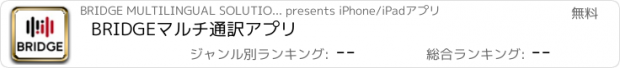 おすすめアプリ BRIDGEマルチ通訳アプリ