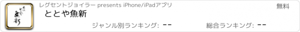 おすすめアプリ ととや魚新