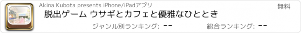 おすすめアプリ 脱出ゲーム ウサギとカフェと優雅なひととき