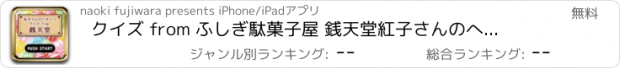 おすすめアプリ クイズ from ふしぎ駄菓子屋 銭天堂　紅子さんのへそくり
