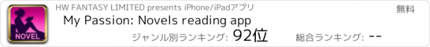 おすすめアプリ My Passion: Novels reading app