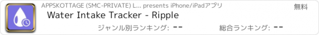 おすすめアプリ Water Intake Tracker - Ripple