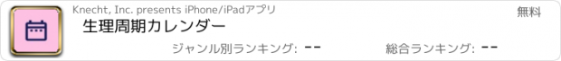 おすすめアプリ 生理周期カレンダー