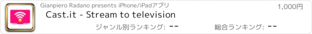 おすすめアプリ Cast.it - Stream to television