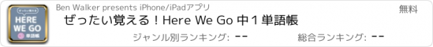 おすすめアプリ ぜったい覚える！Here We Go 中１単語帳