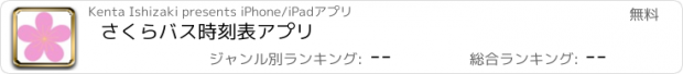 おすすめアプリ さくらバス時刻表アプリ