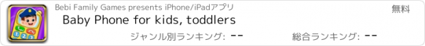 おすすめアプリ Baby Phone for kids, toddlers