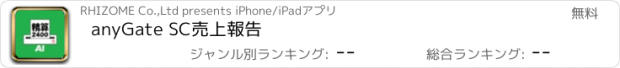 おすすめアプリ anyGate SC売上報告