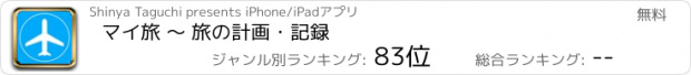 おすすめアプリ マイ旅 〜 旅の計画・記録