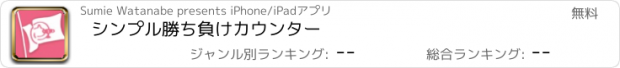 おすすめアプリ シンプル勝ち負けカウンター