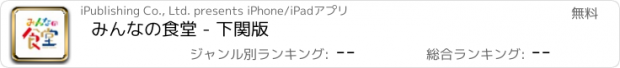 おすすめアプリ みんなの食堂 - 下関版