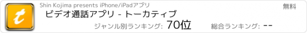 おすすめアプリ ビデオ通話アプリ - トーカティブ