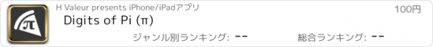 おすすめアプリ Digits of Pi (π)