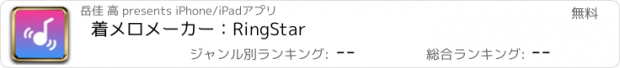 おすすめアプリ 着メロメーカー：RingStar