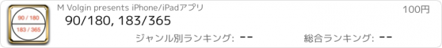 おすすめアプリ 90/180, 183/365