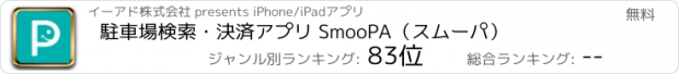 おすすめアプリ 駐車場検索・決済アプリ SmooPA（スムーパ）